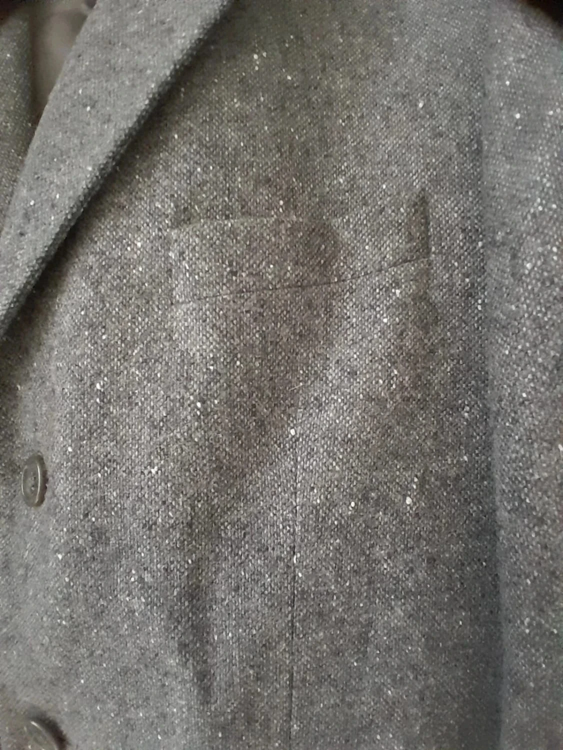 Veste costume, cor cinza salpicada, Marca Devred, tamanho 48 – photo 4